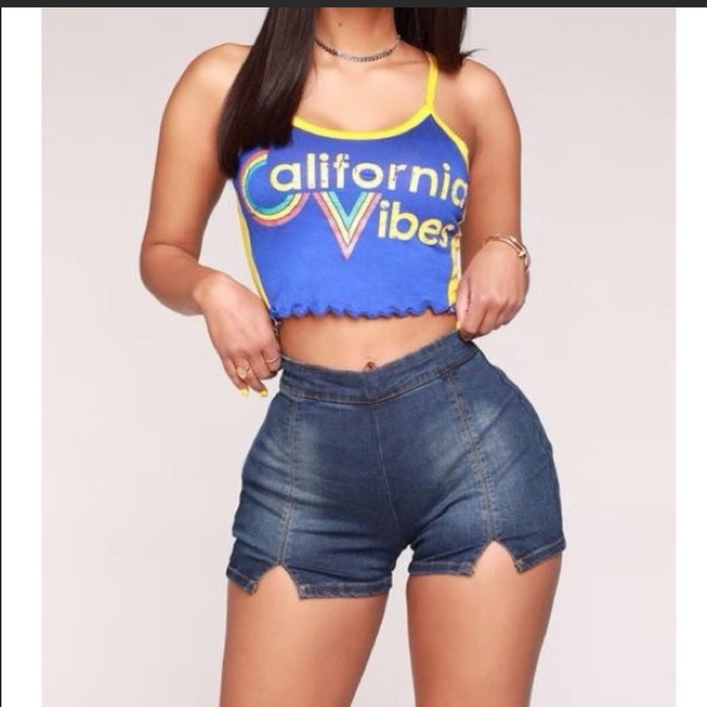 Royal Blue Cali Tank - S